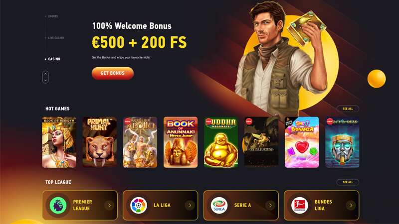 FEZbet casino bonuses