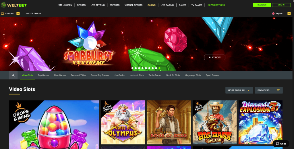  Weltbet casino games